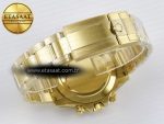 Daytona 116508 ZF 1:1 Best Edition Green Dial on YG Bracelet SH4130 (Gain Weight) - Görsel 17