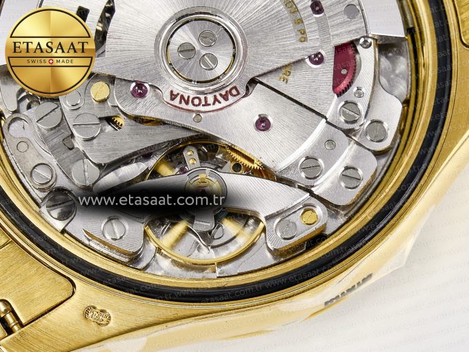 Daytona 116508 ZF 1:1 Best Edition Green Dial on YG Bracelet SH4130 (Gain Weight) - Görsel 23