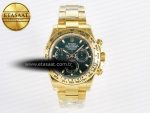 Daytona 116508 ZF 1:1 Best Edition Green Dial on YG Bracelet SH4130 (Gain Weight) - Görsel 3