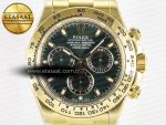 Daytona 116508 ZF 1:1 Best Edition Green Dial on YG Bracelet SH4130 (Gain Weight) - Görsel 4