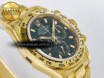 Daytona 116508 ZF 1:1 Best Edition Green Dial on YG Bracelet SH4130 (Gain Weight) - Görsel 7
