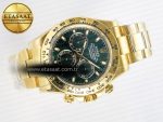 Daytona 116508 ZF 1:1 Best Edition Green Dial on YG Bracelet SH4130 (Gain Weight) - Görsel 8