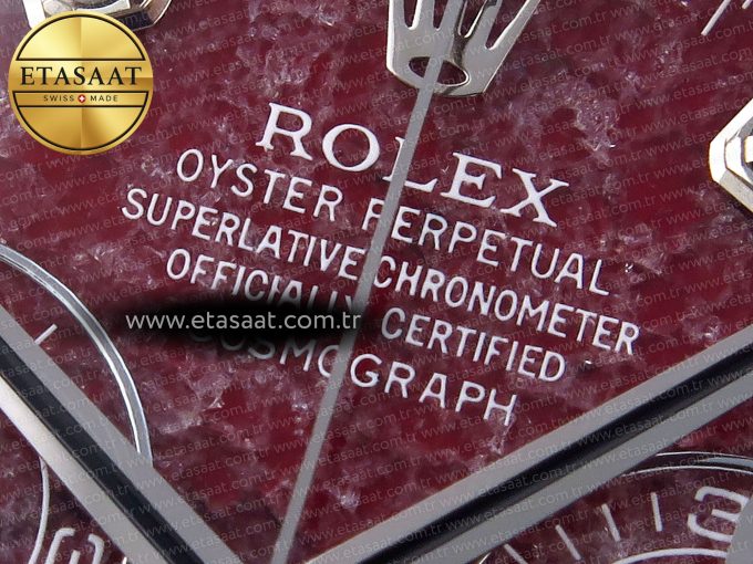 Rolex Daytona 116509 Case Garnet Dial A4130 - Görsel 10