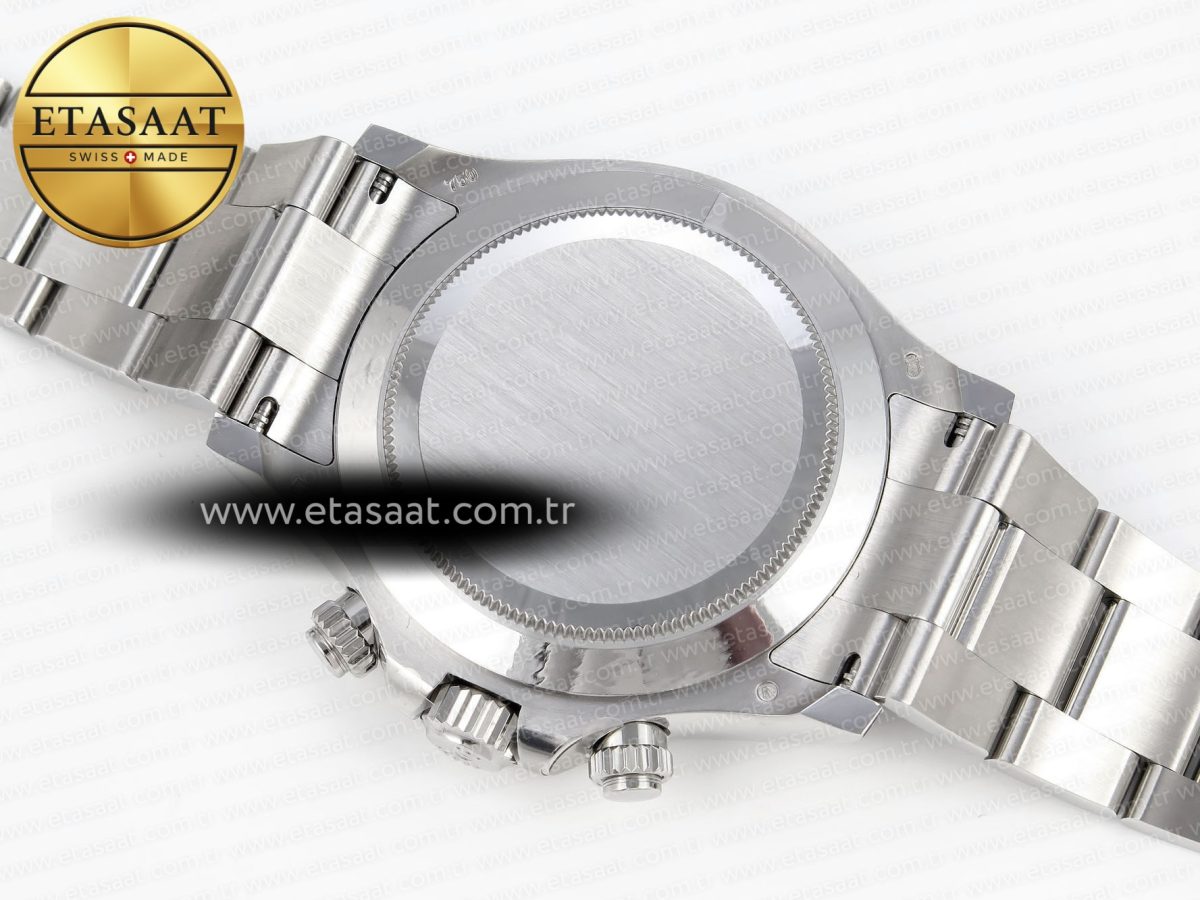 Rolex Daytona 116509  WHITE DIAL ARABIC MARKERS ON SS SA4130 - Görsel 10