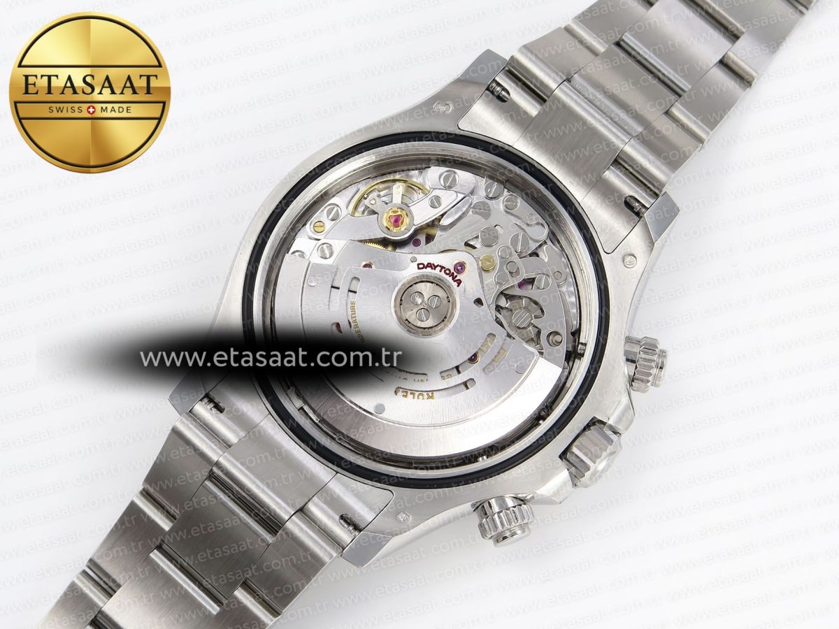 Rolex Daytona 116509  WHITE DIAL ARABIC MARKERS ON SS SA4130 - Görsel 12