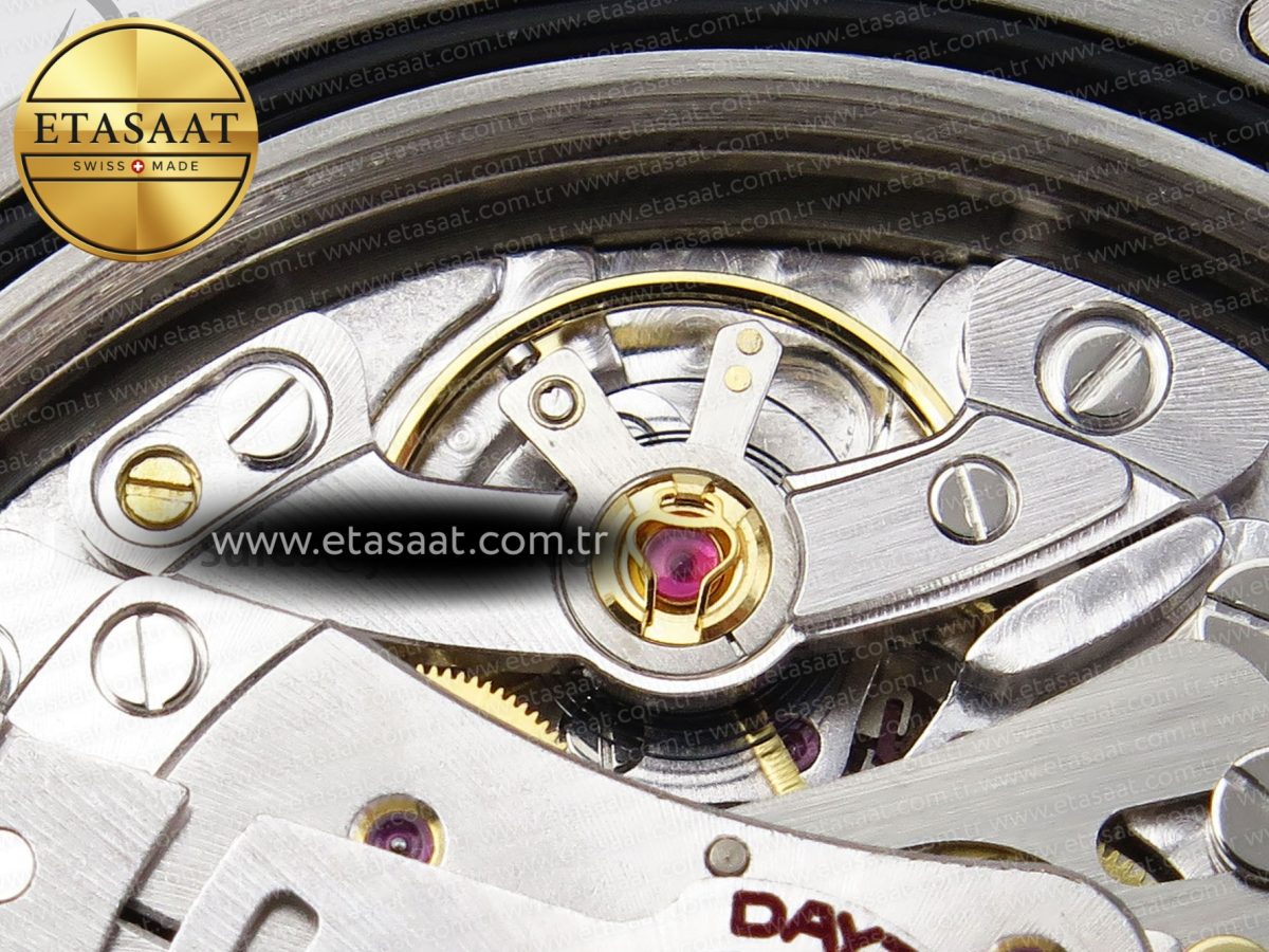 Rolex Daytona 116509  WHITE DIAL ARABIC MARKERS ON SS SA4130 - Görsel 20
