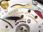 Rolex Daytona 116509  WHITE DIAL ARABIC MARKERS ON SS SA4130 - Görsel 22