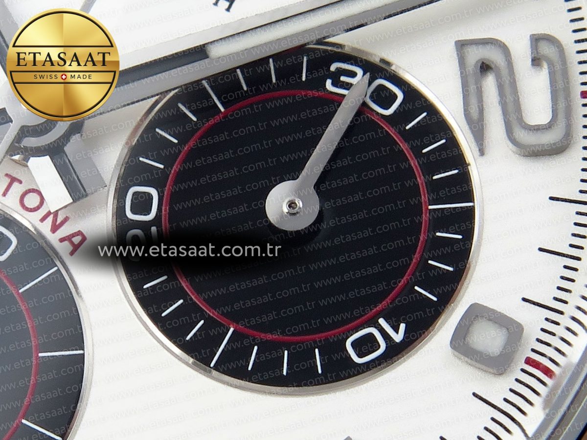 Rolex Daytona 116509  WHITE DIAL ARABIC MARKERS ON SS SA4130 - Görsel 28