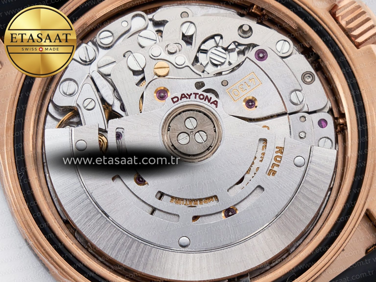 Daytona 116515 Clean 1:1 Best Edition 904L Steel RG White Dial on Oysterflex Strap SA4130 - Görsel 21
