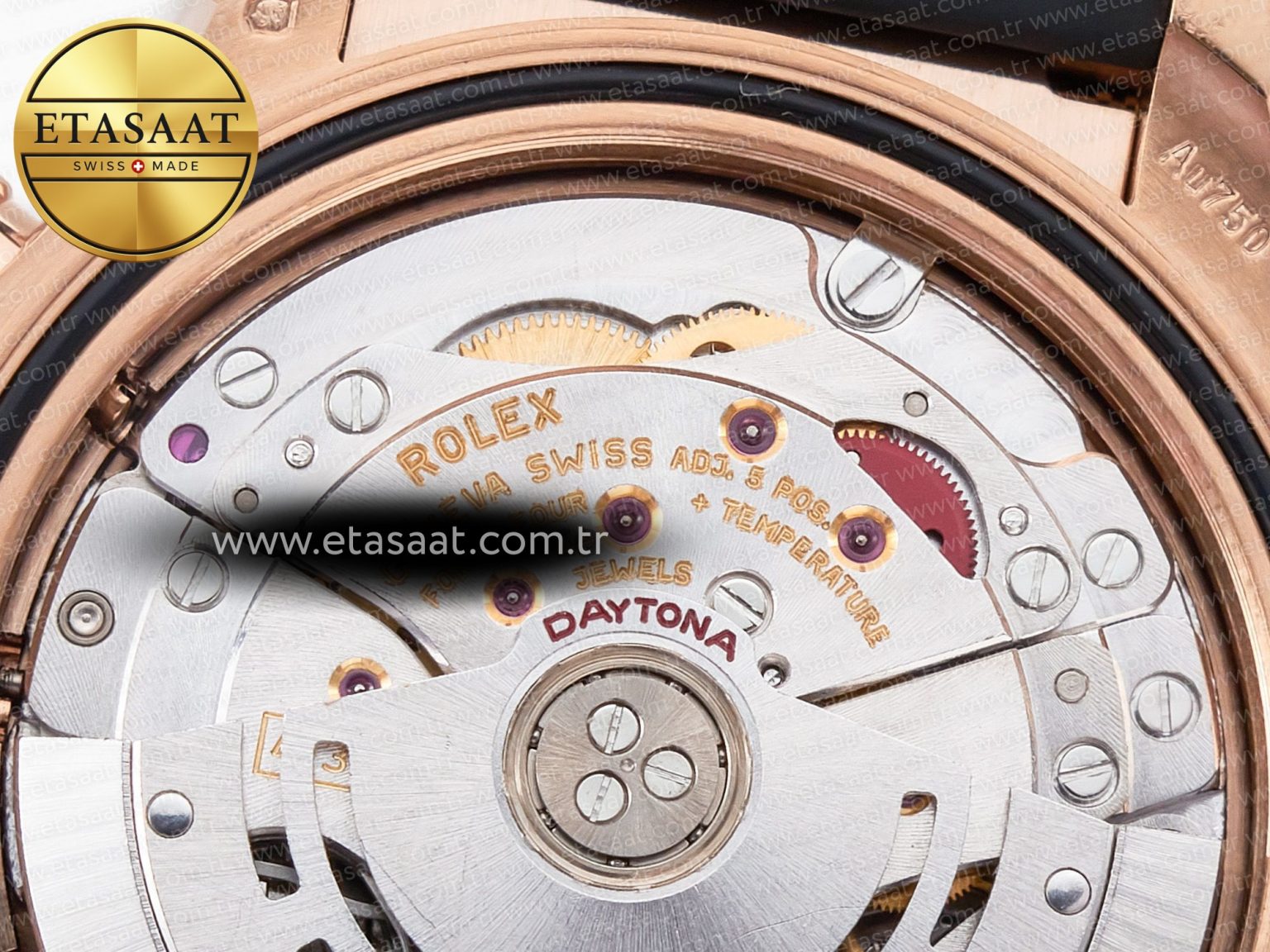 Daytona 116515 Clean 1:1 Best Edition 904L Steel RG White Dial on Oysterflex Strap SA4130 - Görsel 23