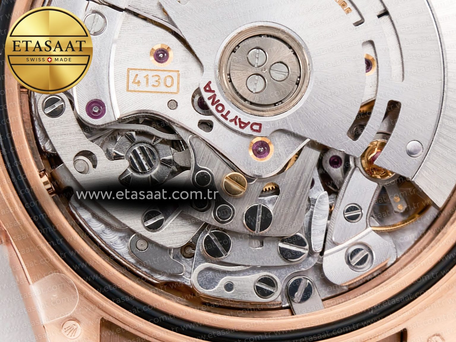 Daytona 116515 Clean 1:1 Best Edition 904L Steel RG White Dial on Oysterflex Strap SA4130 - Görsel 24