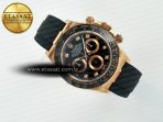 Daytona 116515 QF 1:1 Best Edition Black/RG Dial on Oysterflex Strap SH4130 V11（Gain Weight） - Görsel 9