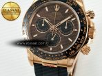 Daytona 116515 QF 1:1 Best Edition Brown/Black Dial on Oysterflex Strap SH4130 V11（Gain Weight） - Görsel 10