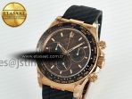 Daytona 116515 QF 1:1 Best Edition Brown/Black Dial on Oysterflex Strap SH4130 V11（Gain Weight） - Görsel 2