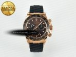 Daytona 116515 QF 1:1 Best Edition Brown/Black Dial on Oysterflex Strap SH4130 V11（Gain Weight） - Görsel 3