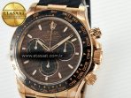 Daytona 116515 QF 1:1 Best Edition Brown/Black Dial on Oysterflex Strap SH4130 V11（Gain Weight） - Görsel 9