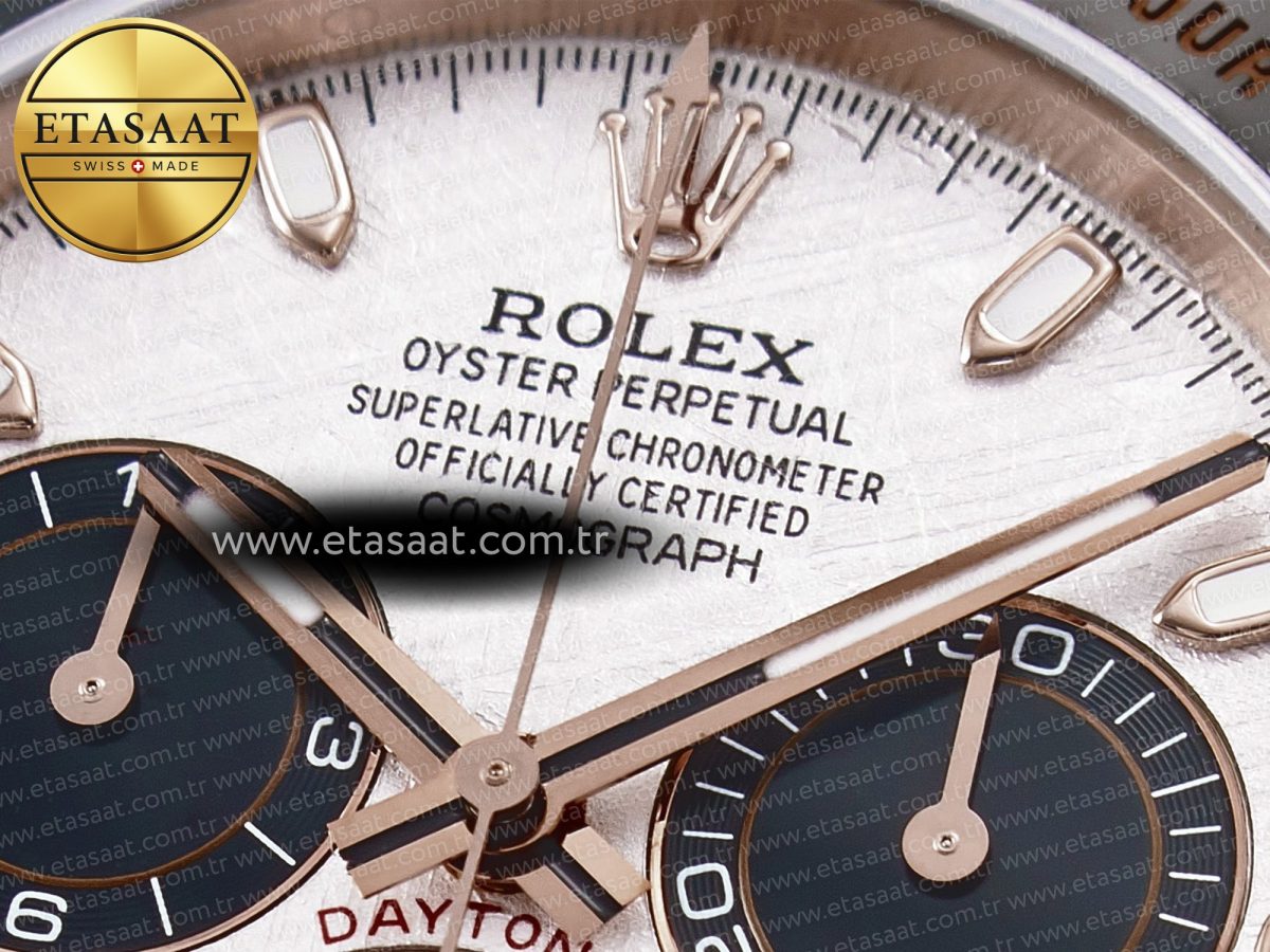 Rolex Daytona 116515 Meteorite Dial on Oysterflex Strap SH4130 - Görsel 9