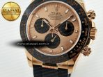 Daytona 116515 QF 1:1 Best Edition RG/Black Dial on Oysterflex Strap SH4130 V11（Gain Weight） - Görsel 10