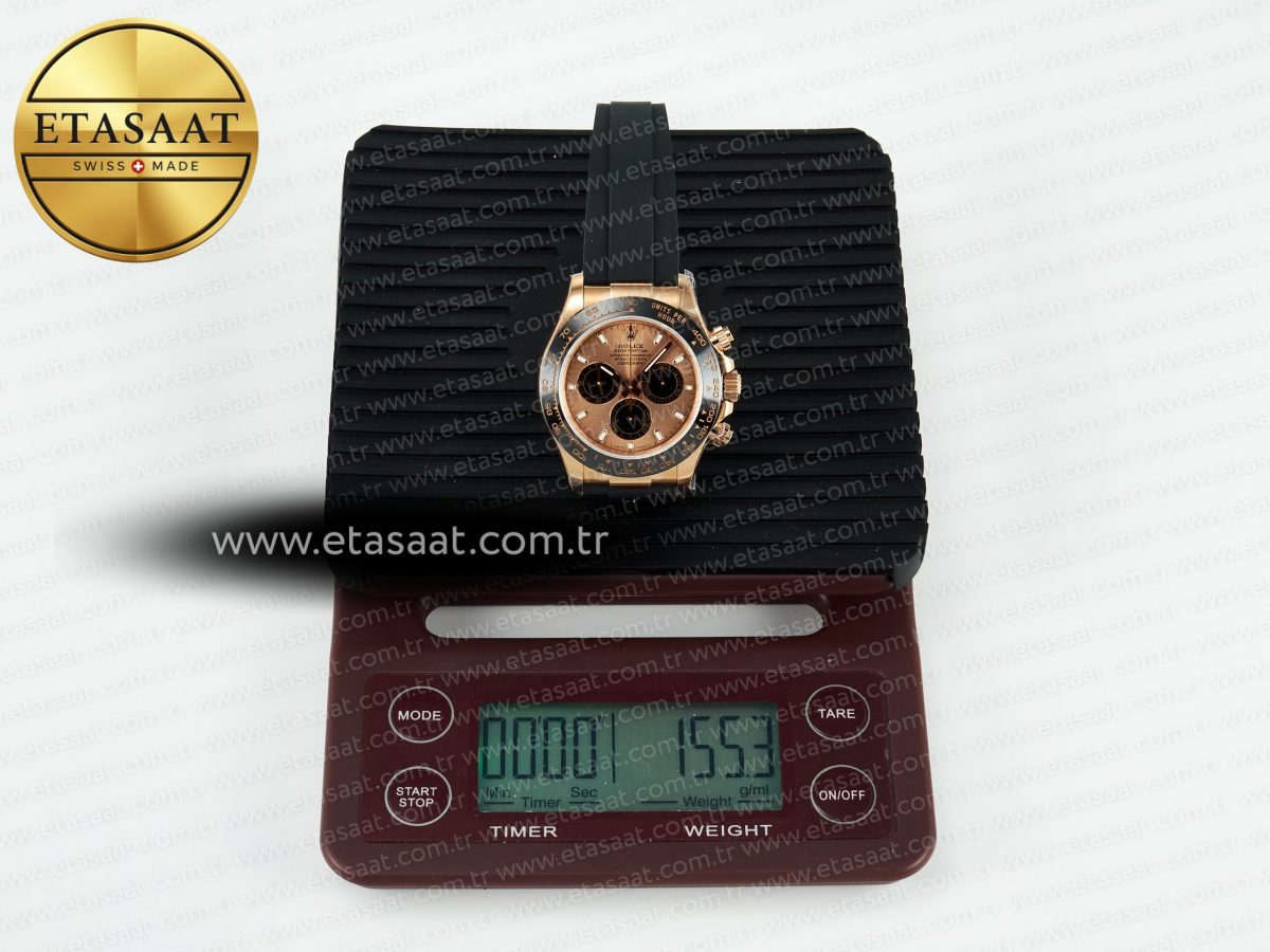 Daytona 116515 QF 1:1 Best Edition RG/Black Dial on Oysterflex Strap SH4130 V11（Gain Weight） - Görsel 35