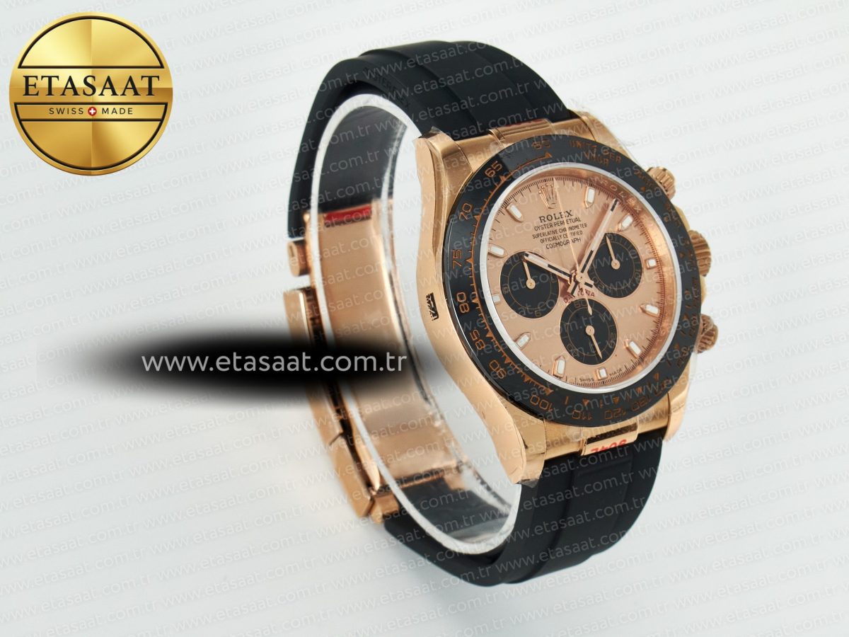 Daytona 116515 QF 1:1 Best Edition RG/Black Dial on Oysterflex Strap SH4130 V11（Gain Weight） - Görsel 5
