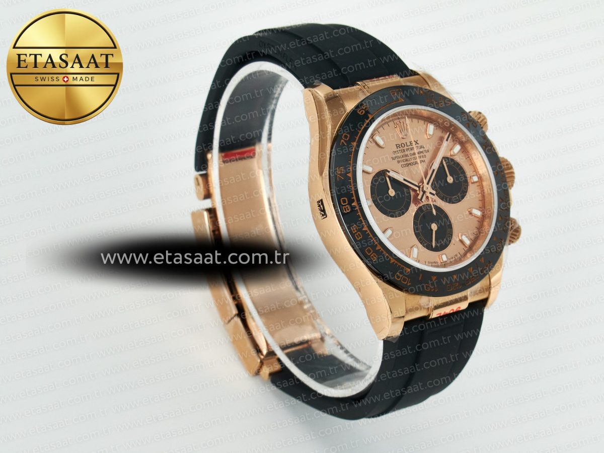 Daytona 116515 QF 1:1 Best Edition RG/Black Dial on Oysterflex Strap SH4130 V11（Gain Weight） - Görsel 7