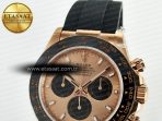 Daytona 116515 QF 1:1 Best Edition RG/Black Dial on Oysterflex Strap SH4130 V11（Gain Weight） - Görsel 8