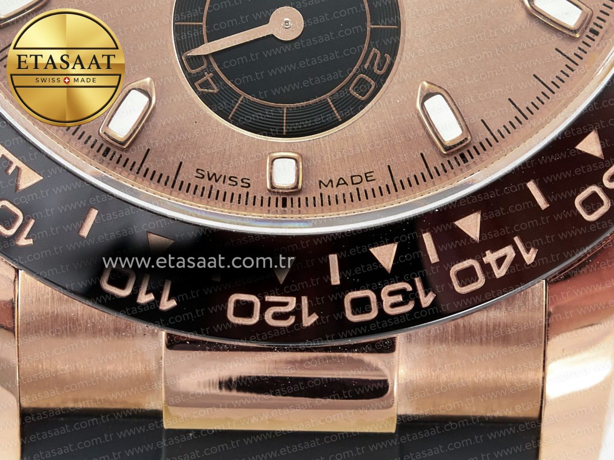 Rolex Daytona 116515  Dial on Oysterflex Strap SH4130 - Görsel 10