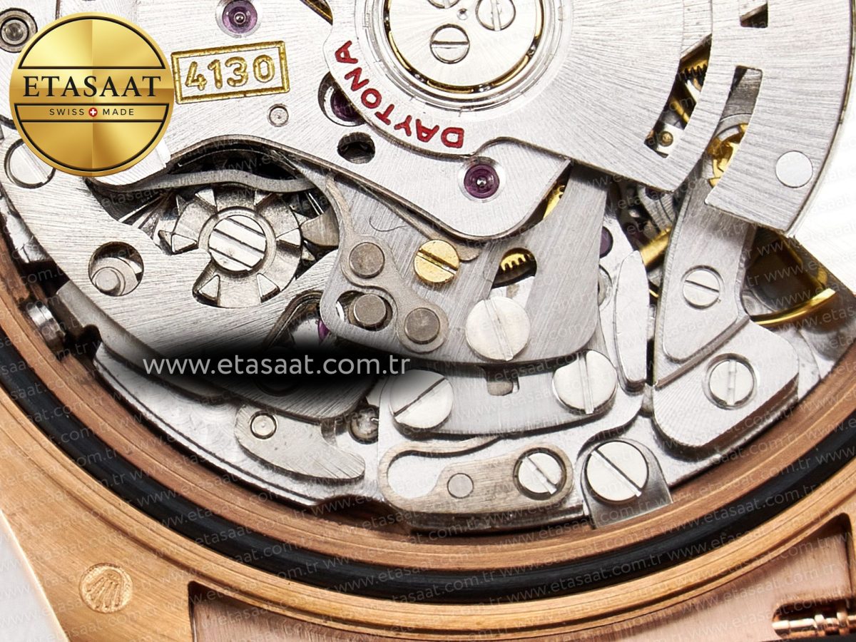 Rolex Daytona 116515  Dial on Oysterflex Strap SH4130 - Görsel 25