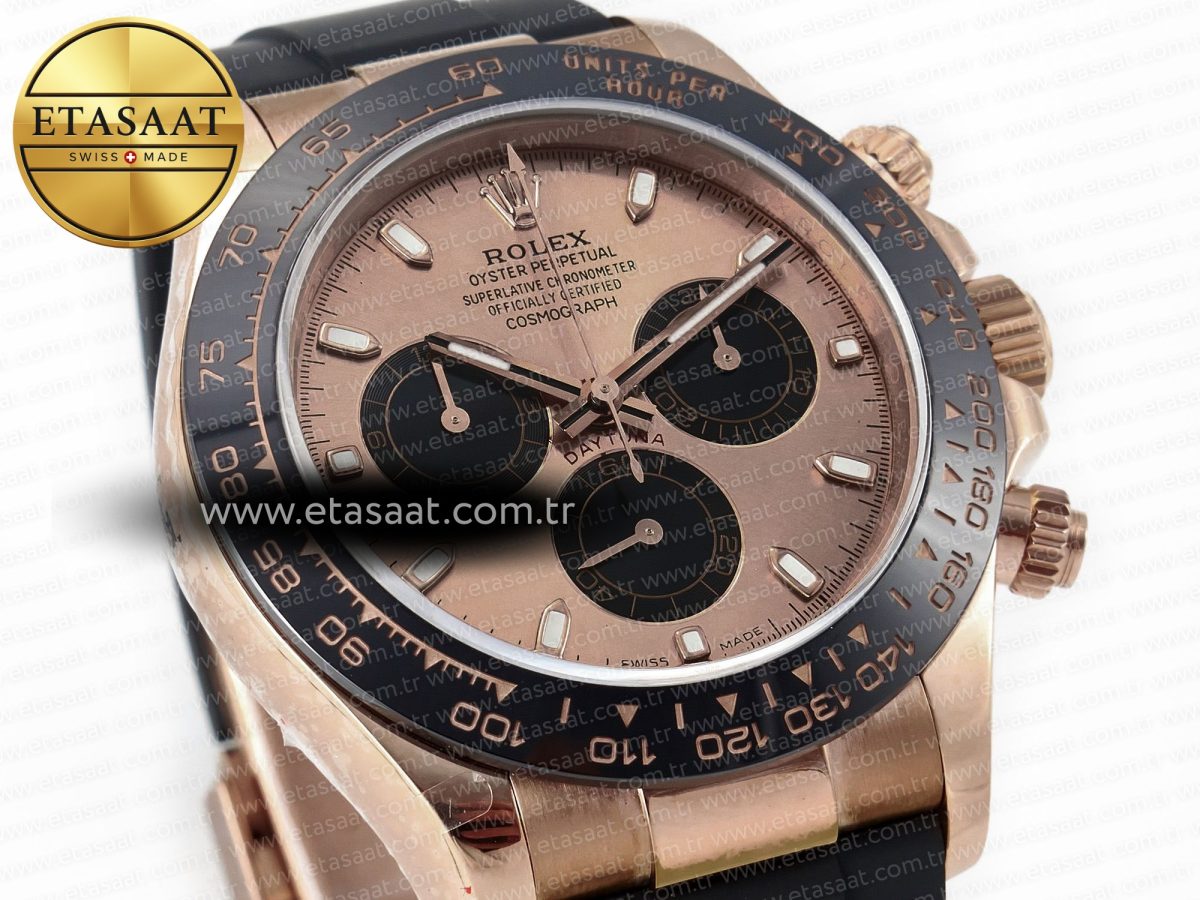 Rolex Daytona 116515  Dial on Oysterflex Strap SH4130 - Görsel 5
