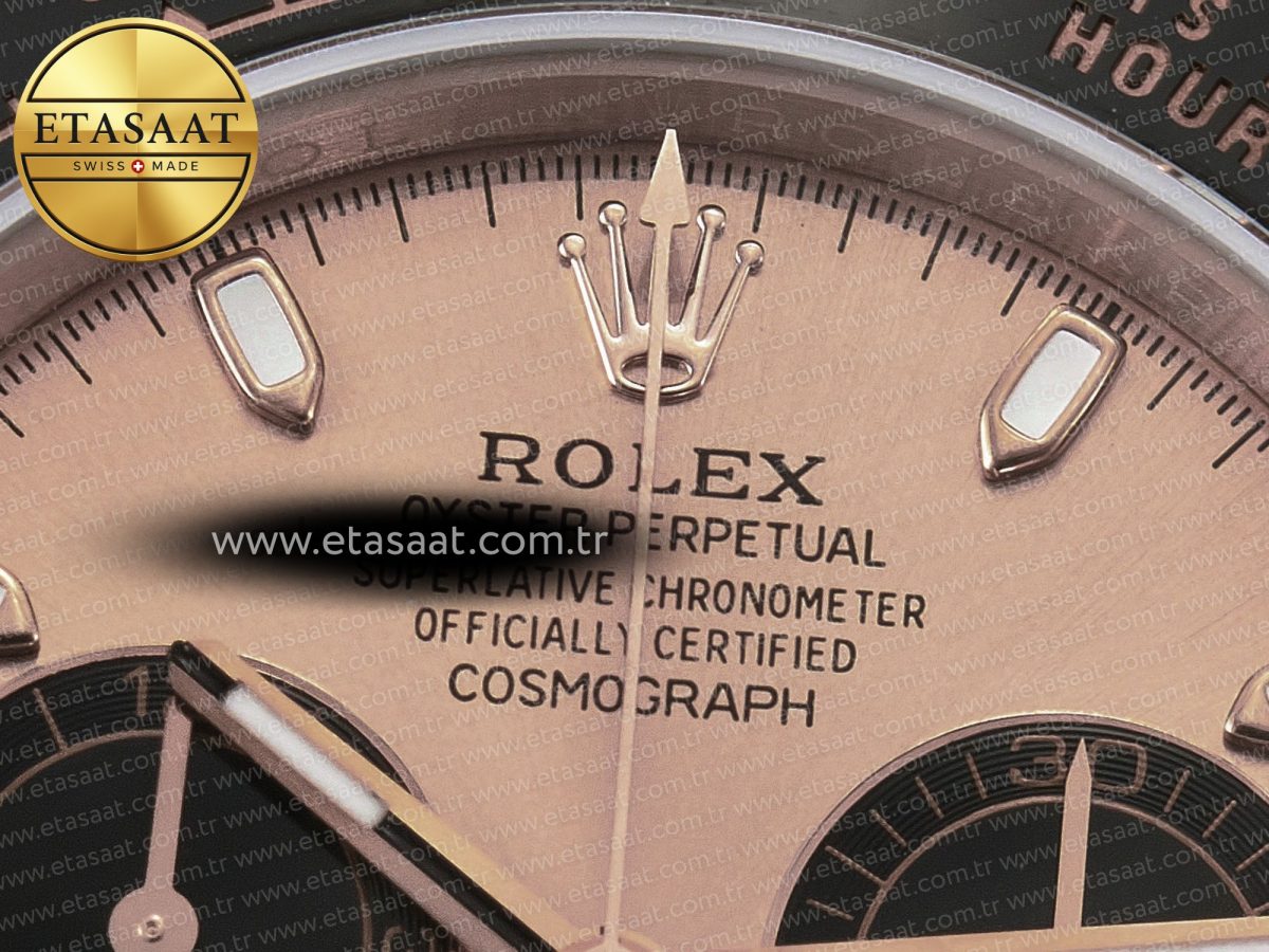 Rolex Daytona 116515  Dial on Oysterflex Strap SH4130 - Görsel 8