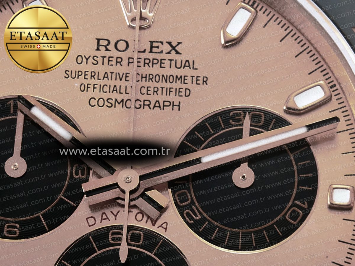 Rolex Daytona 116515  Dial on Oysterflex Strap SH4130 - Görsel 9