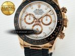 Daytona 116515 QF 1:1 Best Edition White/RG Dial on Oysterflex Strap SH4130 V11（Gain Weight） - Görsel 12