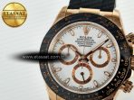 Daytona 116515 QF 1:1 Best Edition White/RG Dial on Oysterflex Strap SH4130 V11（Gain Weight） - Görsel 13