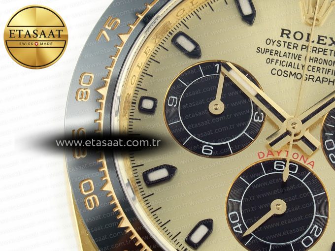 Daytona 116518 APS 1:1 Best Edition 904L SS Case YG Dial on Oysterflex Strap SH4130 (Gain Weight) - Görsel 11