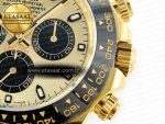 Daytona 116518 APS 1:1 Best Edition 904L SS Case YG Dial on Oysterflex Strap SH4130 (Gain Weight) - Görsel 12