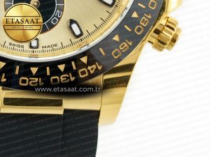 Daytona 116518 APS 1:1 Best Edition 904L SS Case YG Dial on Oysterflex Strap SH4130 (Gain Weight) - Görsel 14
