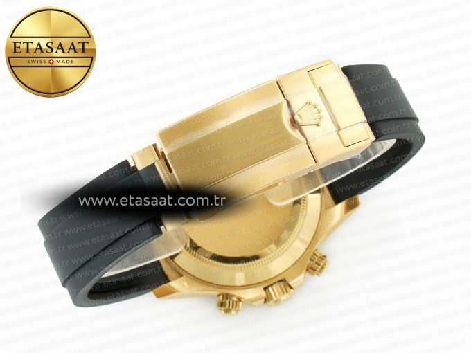 Daytona 116518 APS 1:1 Best Edition 904L SS Case YG Dial on Oysterflex Strap SH4130 (Gain Weight) - Görsel 17