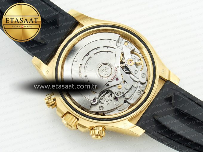 Daytona 116518 APS 1:1 Best Edition 904L SS Case YG Dial on Oysterflex Strap SH4130 (Gain Weight) - Görsel 19