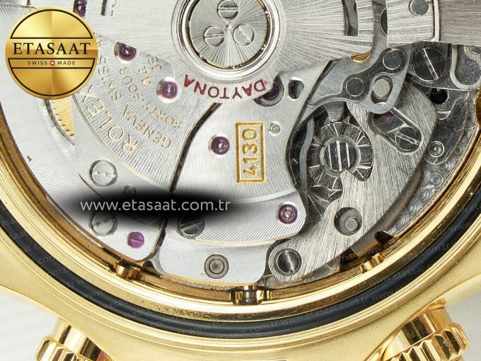 Daytona 116518 APS 1:1 Best Edition 904L SS Case YG Dial on Oysterflex Strap SH4130 (Gain Weight) - Görsel 21