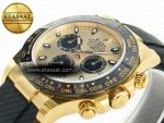 Daytona 116518 APS 1:1 Best Edition 904L SS Case YG Dial on Oysterflex Strap SH4130 (Gain Weight) - Görsel 6