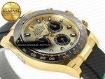 Daytona 116518 APS 1:1 Best Edition 904L SS Case YG Dial on Oysterflex Strap SH4130 (Gain Weight) - Görsel 7
