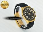 Daytona 116518 QF 1:1 Best Edition Black Dial on Oysterflex Strap SH4130 V11（Gain Weight） - Görsel 7