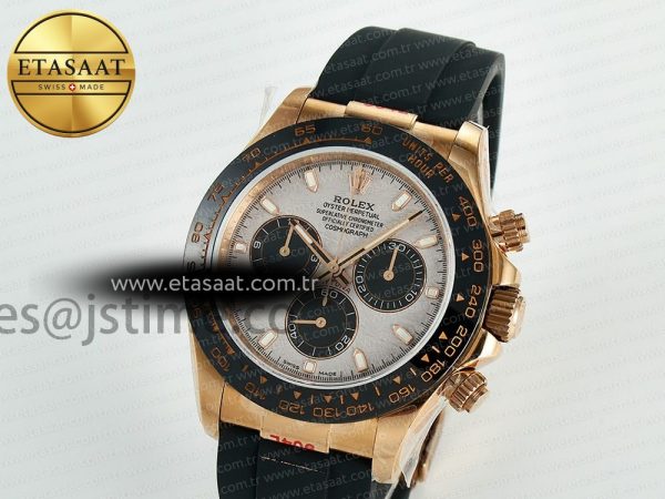 Daytona 116518 QF 1:1 Best Edition Meteorite Dial on Oysterflex Strap SH4130 V11（Gain Weight）