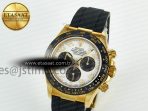 Daytona 116518 QF 1:1 Best Edition White/Black Dial on Oysterflex Strap SH4130 V11（Gain Weight） - Görsel 2