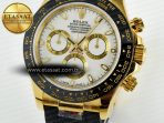 Daytona 116518 QF 1:1 Best Edition White/YG Dial on Oysterflex Strap SH4130 V11（Gain Weight） - Görsel 12