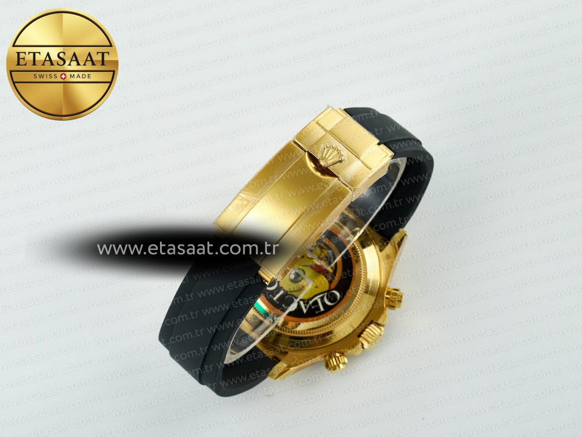 Daytona 116518 QF 1:1 Best Edition White/YG Dial on Oysterflex Strap SH4130 V11（Gain Weight） - Görsel 16