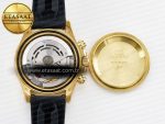 Daytona 116518 YG Orange Crystal Bezel N6F Best Edition Black Dial on Oysterflex Strap SA4130 - Görsel 19