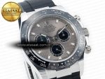 Daytona 116519 APS 1:1 Best Edition 904L SS Case Grey Dial on Oysterflex Strap SH4130 (Gain Weight) - Görsel 5