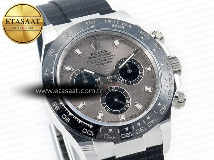 Daytona 116519 APS 1:1 Best Edition 904L SS Case Grey Dial on Oysterflex Strap SH4130 (Gain Weight) - Görsel 5