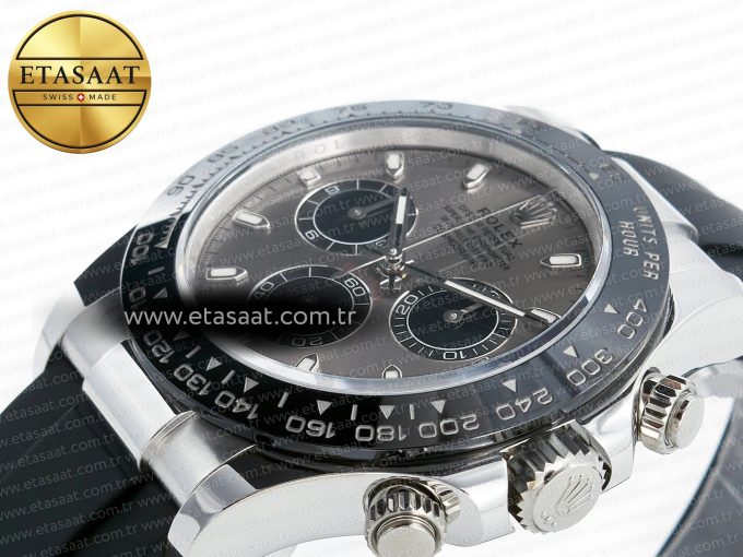 Daytona 116519 APS 1:1 Best Edition 904L SS Case Grey Dial on Oysterflex Strap SH4130 (Gain Weight) - Görsel 6